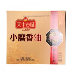 天中古味富贵礼盒黑芝麻油326ml*1白芝麻油326ml*1 黑芝麻油235ml*1白芝麻油235ml*1