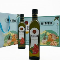 牡丹赋红花籽油500ml*2礼盒装