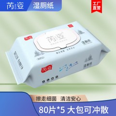 芮姿湿厕纸80p*5包