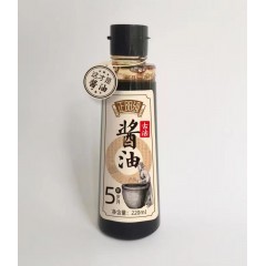 正阳纯古法酱油220ml*4